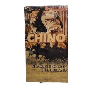 CHINO VHS SEALED 1973 Video Tape Charles Bronson Jill Ireland Spaghetti Western